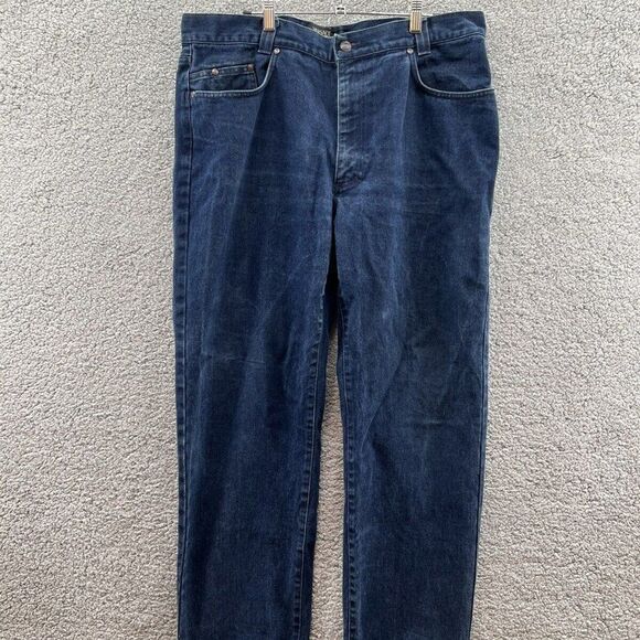 Versace Classic V2 Blue Denim Straight Leg Jeans Made in Italy Men’s Size 38